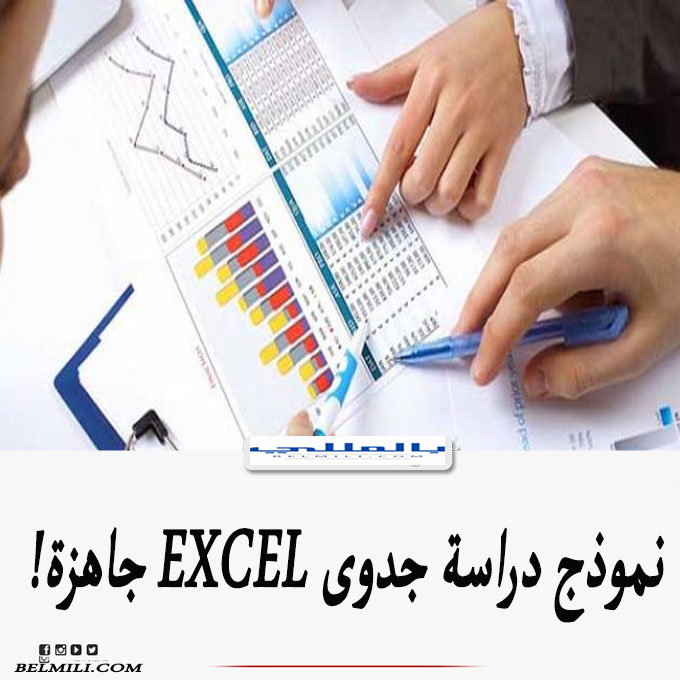 نموذج دراسة جدوى فارغة excel